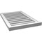 Ekena Millwork Vertical Surface Mount PVC Gable Vent: Functional, w/ 2"W x 2"P Brickmould Sill Frame, 20"W x 30"H GVPVE20X3003SF - alternate 3